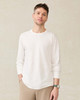 Long Sleeve Organic Cotton Tee - White