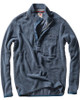 Terry Snap-Zip in Cadet Navy Terry Snap-Zip in Cadet Navy