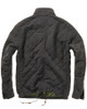 Quilted Tanker Jacket in Charcoal