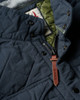 Quilted Tanker Jacket in Navy
