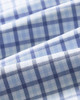 Leeward Performance Dress Shirt in Cloud Blue Miles Plaid