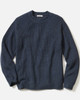 Inverness Crew Sweater in Navy/Green