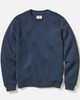Corbet Quilted Crewneck in Navy