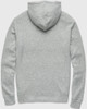 Justin Cashmist Sweater Fleece Hoodie in Heather Grey
