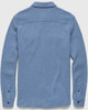 Rex Soft Knit Flannel Shirt in Blue Heather