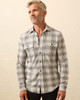 Legend Sweater Shirt - Charcoal Cream Plaid