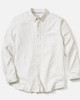 California Oxford Shirt in Grey-White Stripe
