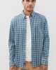 Coastline Knit Shirt in Azure Night