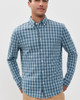 Coastline Knit Shirt in Azure Night