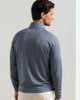Peter Millar Stealth Performance 1/4 Zip in Steel