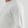 Rheese Long Sleeve Crew in White Cap