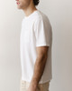 Luxe 250 Relaxed Pocket Tee in White