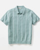 Liam Sweater Polo in Topaz Stripe