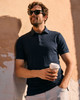 Copa Polo in Navy Solid