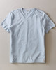 Hemp Cotton Relaxed Tee in Soft Chambray