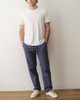 Hemp Cotton Relaxed Tee in White
