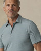 Movement Polo in Aspen River Stripe