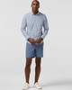 Leeward No Tuck Dress Shirt in Olive Miles Plaid
