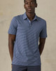 Movement Polo in Navy Strait Stripe