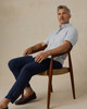 Short Sleeve Breeze Shirt in Blue Streams