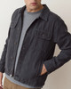 Patrick Overshirt in Faded Black