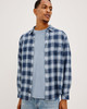 Lennox Shirt in Marine Heather Glass