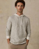 Sunwashed Slub Cotton Hoodie in Cedar Falls Stripe