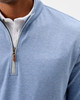Sully 1/4 Zip Pullover in Laguna Blue