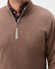 Sully 1/4 Zip Pullover in Grizzly