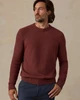 Jackson Crew Sweater in Sunset Red Heather
