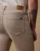 Stretch Terry 5-Pocket Pant in Desert Khaki