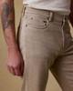 Stretch Terry 5-Pocket Pant in Desert Khaki