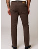 Zach Straight Leg Jean in Brown Denim