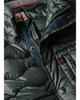 Wave-Quilt Down Jacket