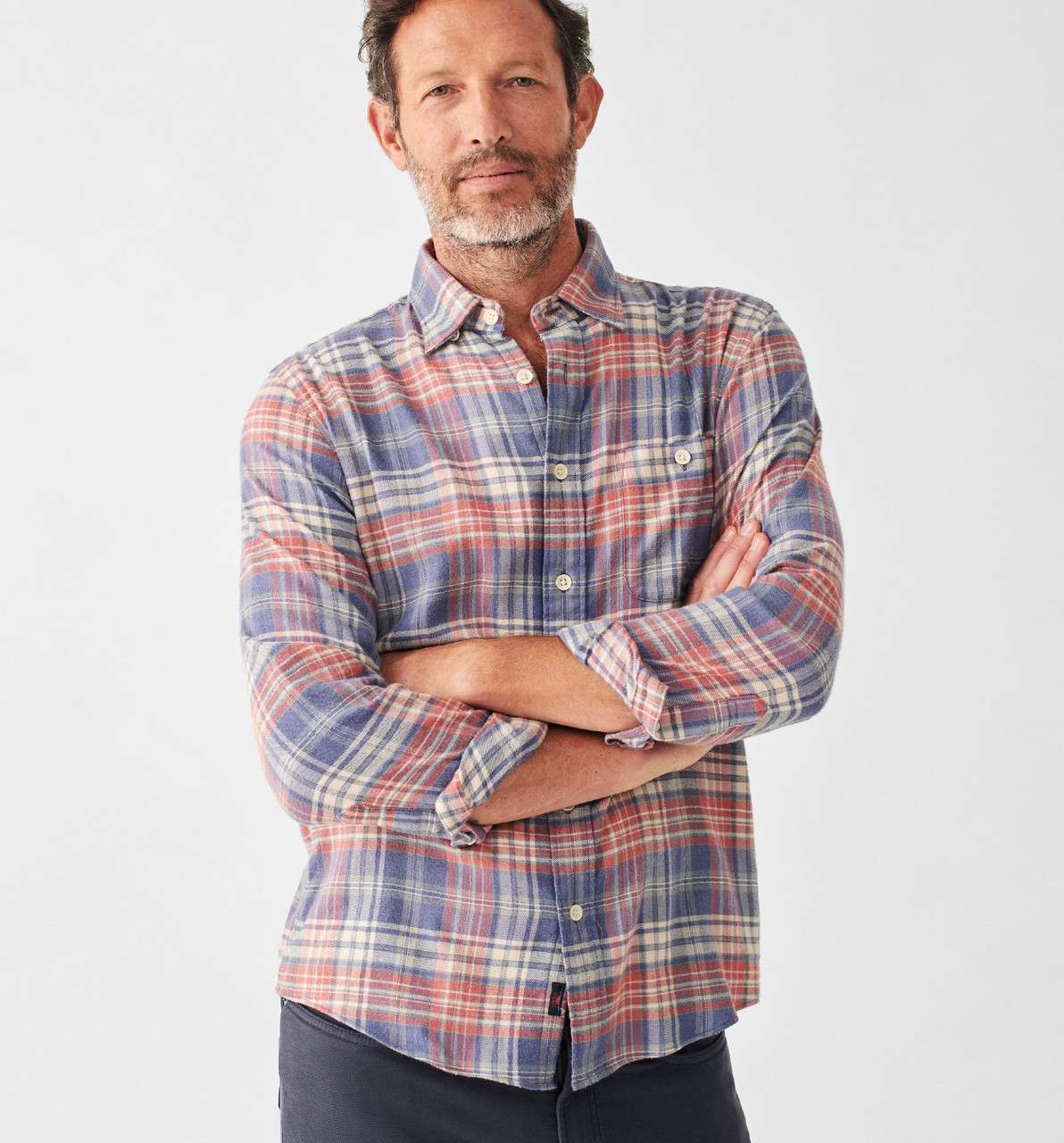 Faherty Men's Movement Flannel - Autumn Plaid - Weitzenkorns