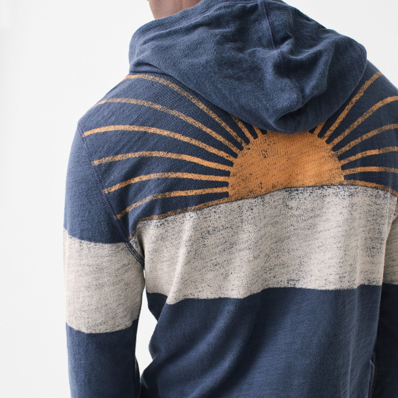 Faherty Men's Sunray Hoodie - Beach Sunset