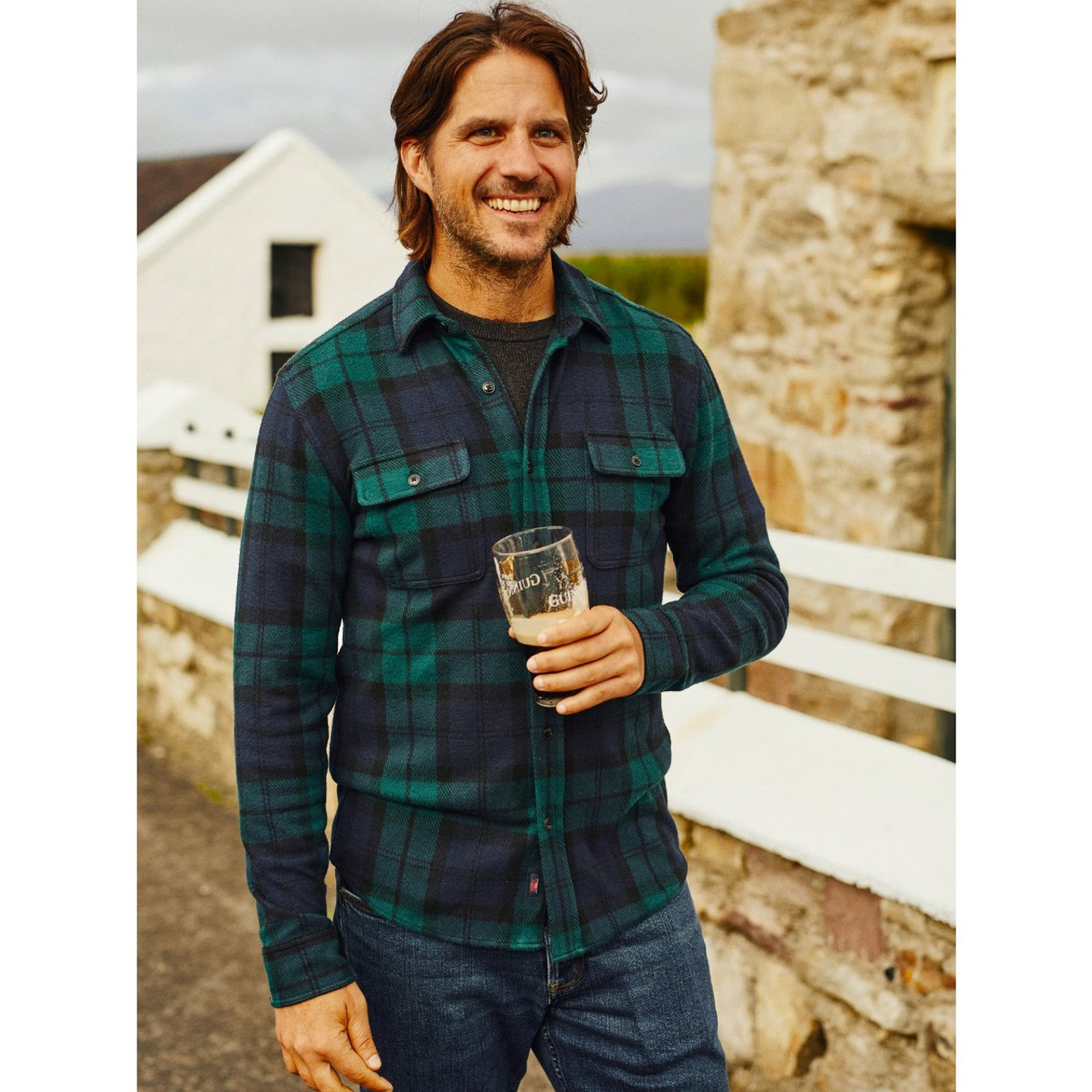 Faherty Legend Plaid Blackwatch - - Shirt Sweater Weitzenkorns