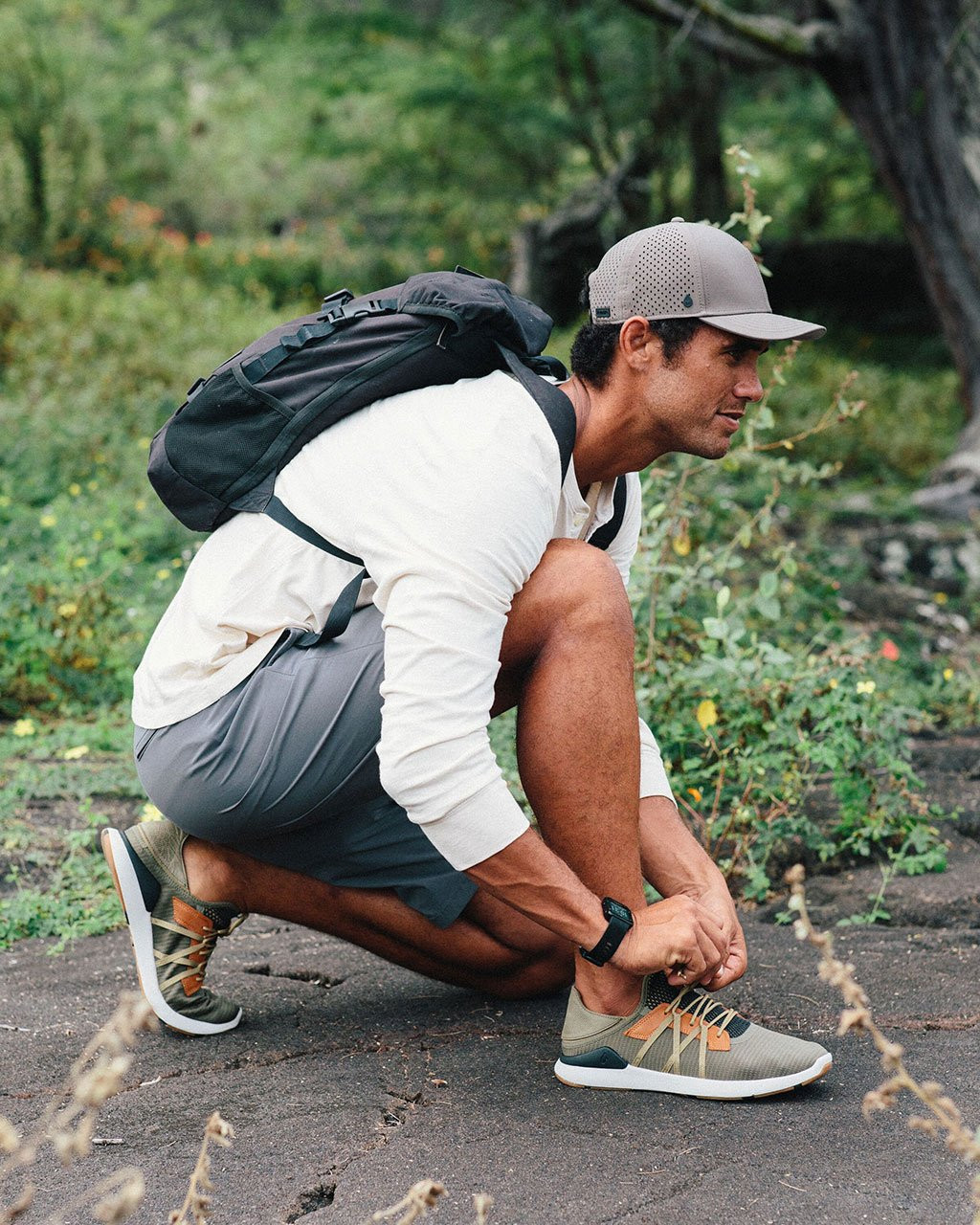 Olukai Mio Li Sneaker - Hunter Green/Lava Rock - Weitzenkorns