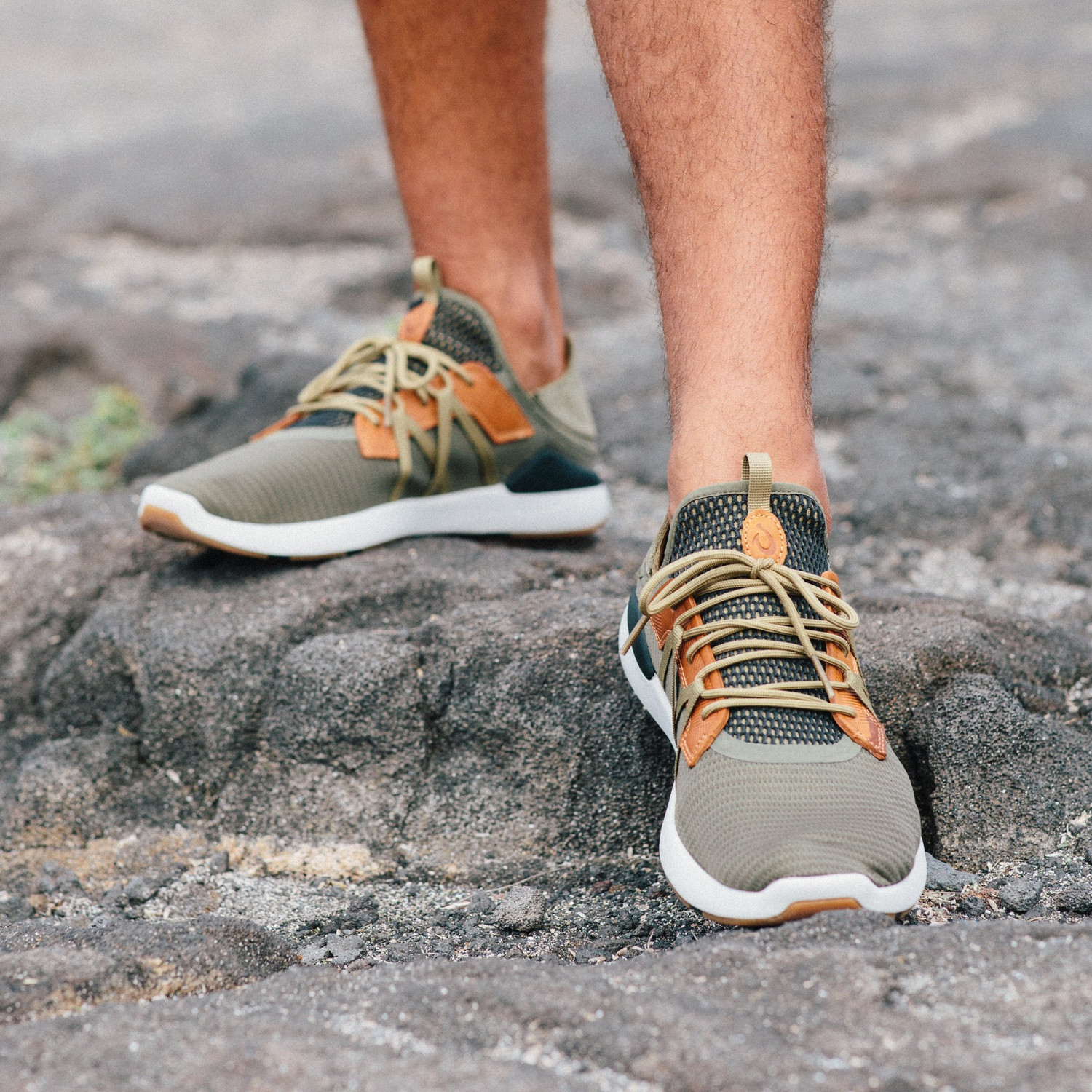 Olukai Mio Li Sneaker - Hunter Green/Lava Rock - Weitzenkorns