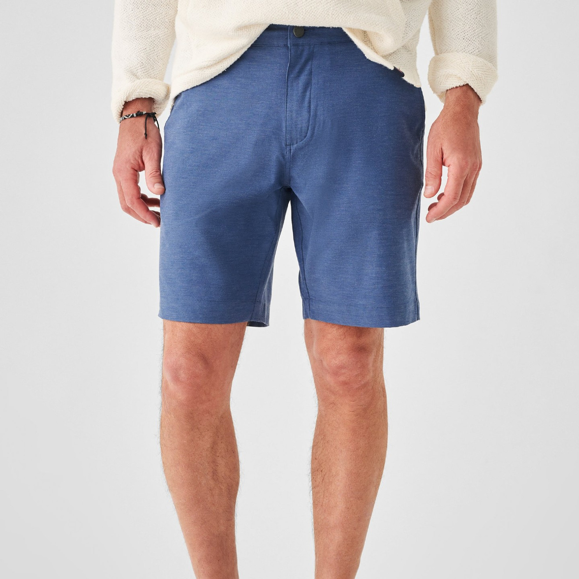 Faherty Men's Belt Loops All Day Shorts - 9" Inseam - Navy