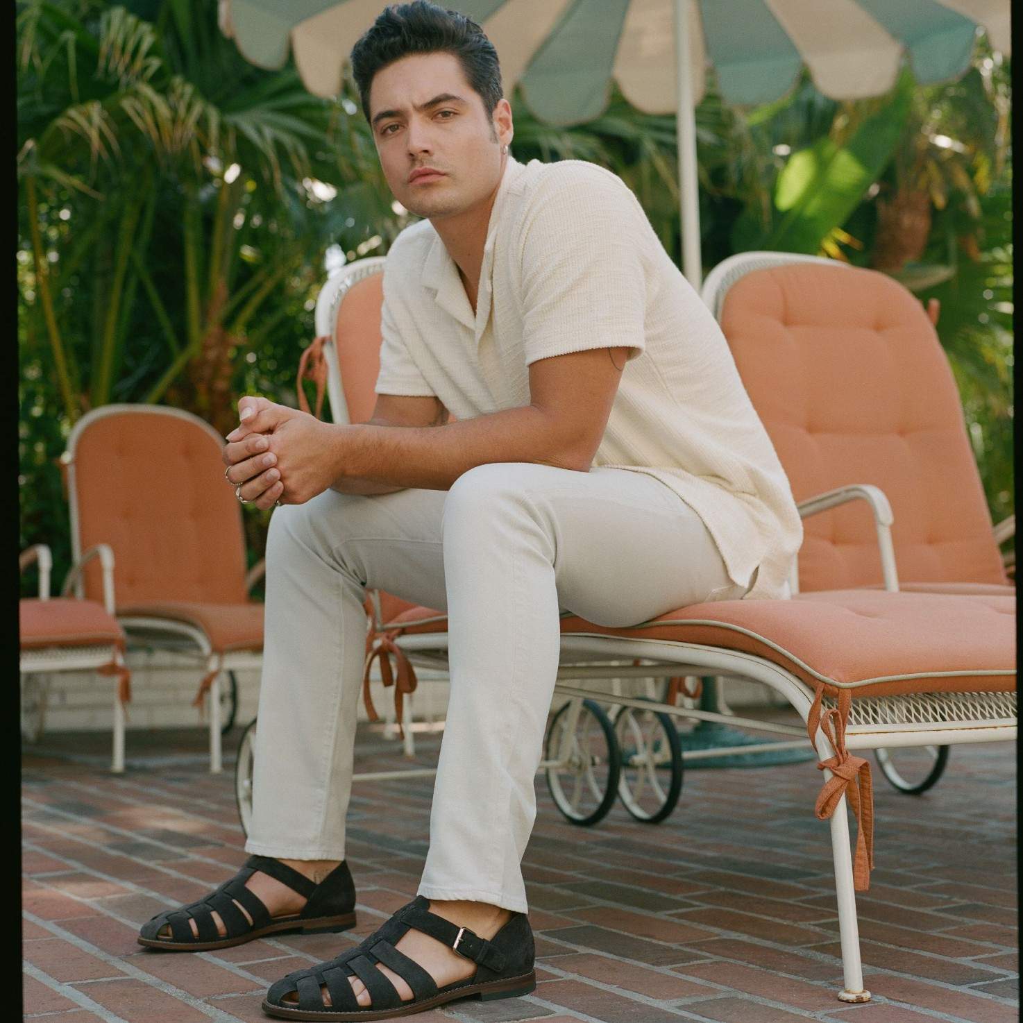 DL1961 Men's Russell Slim Straight Pant - Lt. French Grey