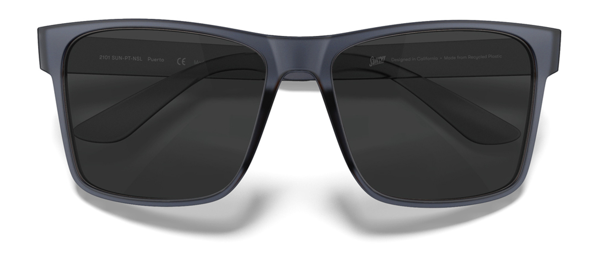 Sunski Puerto Polarized Sunglasses - Navy Slate