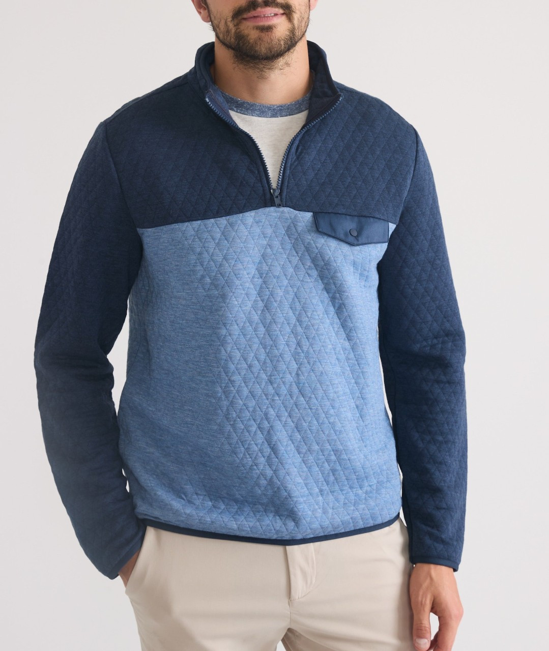 Marine Layer Corbet Colorblock  Pullover