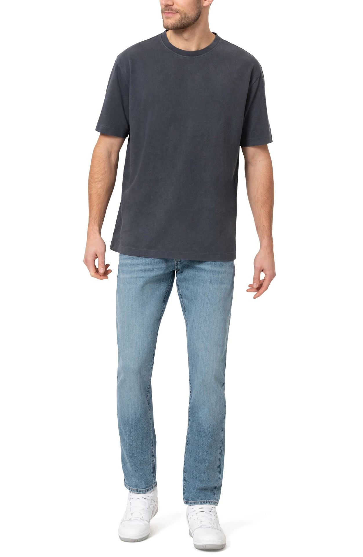 Mavi Marcus Slim Straight Leg Jean - Lt. Brushed Classic Blue