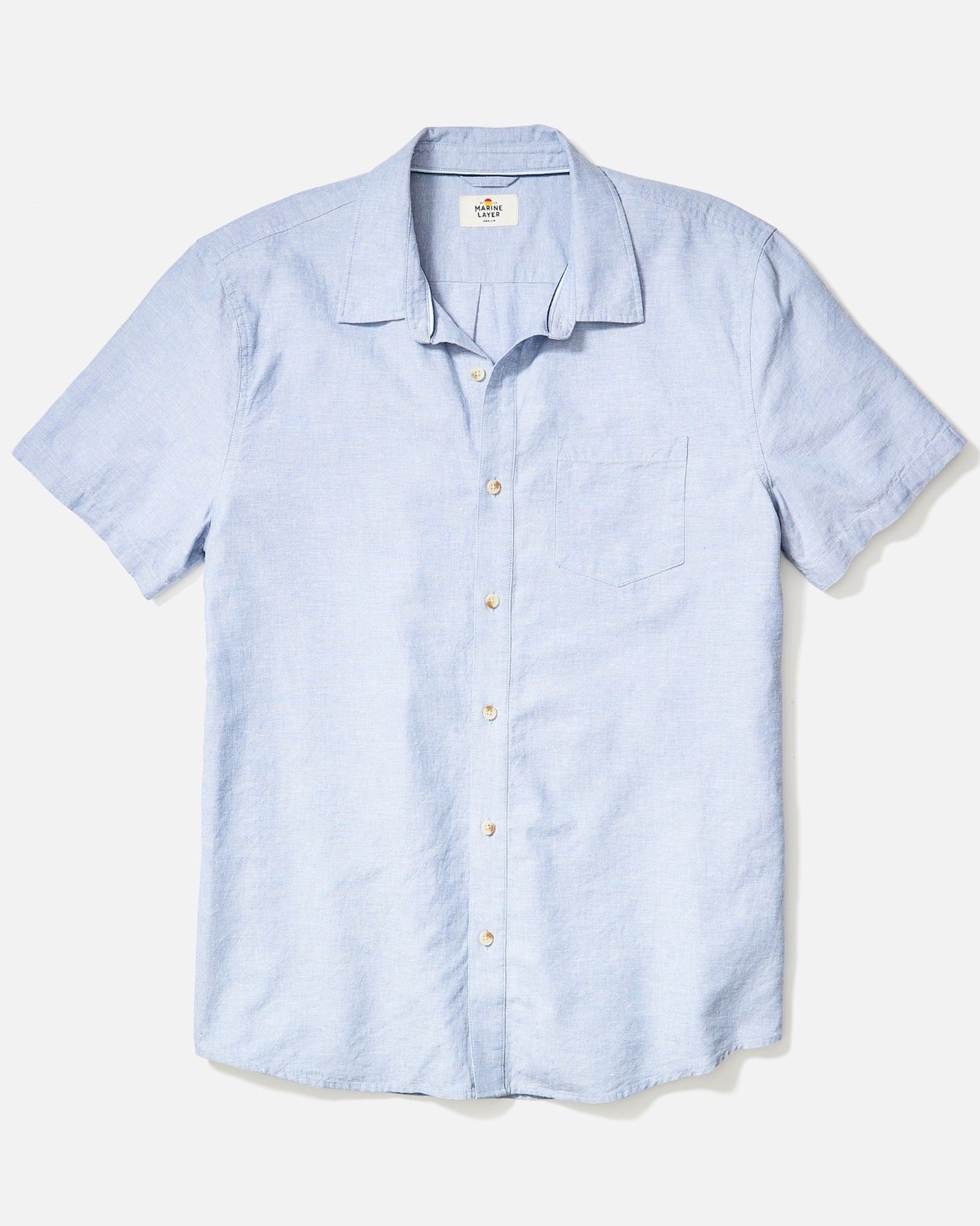 Marine Layer Better Than Linen Short Sleeve Shirt