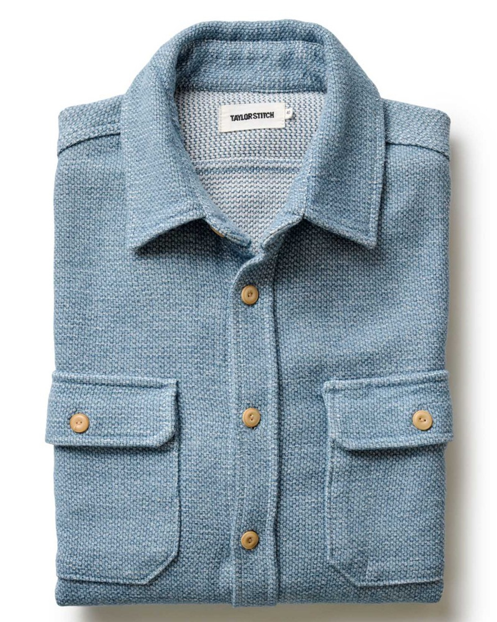 Division Shirt in Washed Indigo