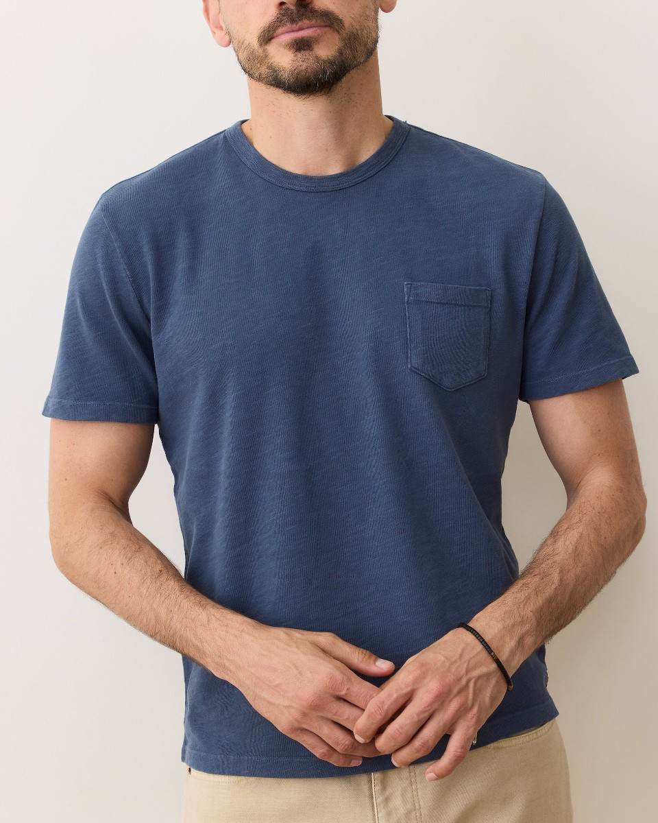 Vintage Heavy Slub Tee - Orion Blue
