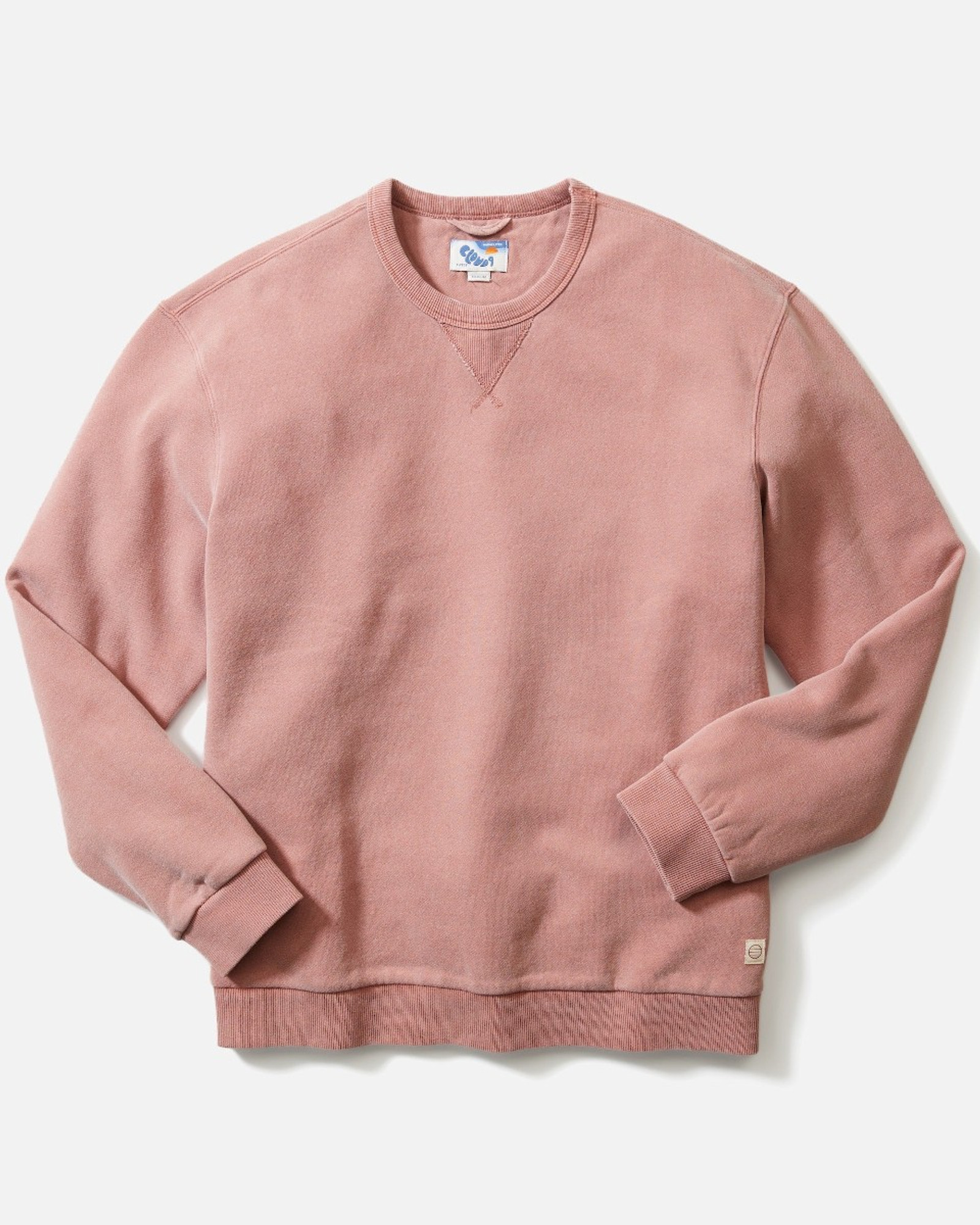 Cloud 9 Fleece Crew Sweatshirt - Ash Rose