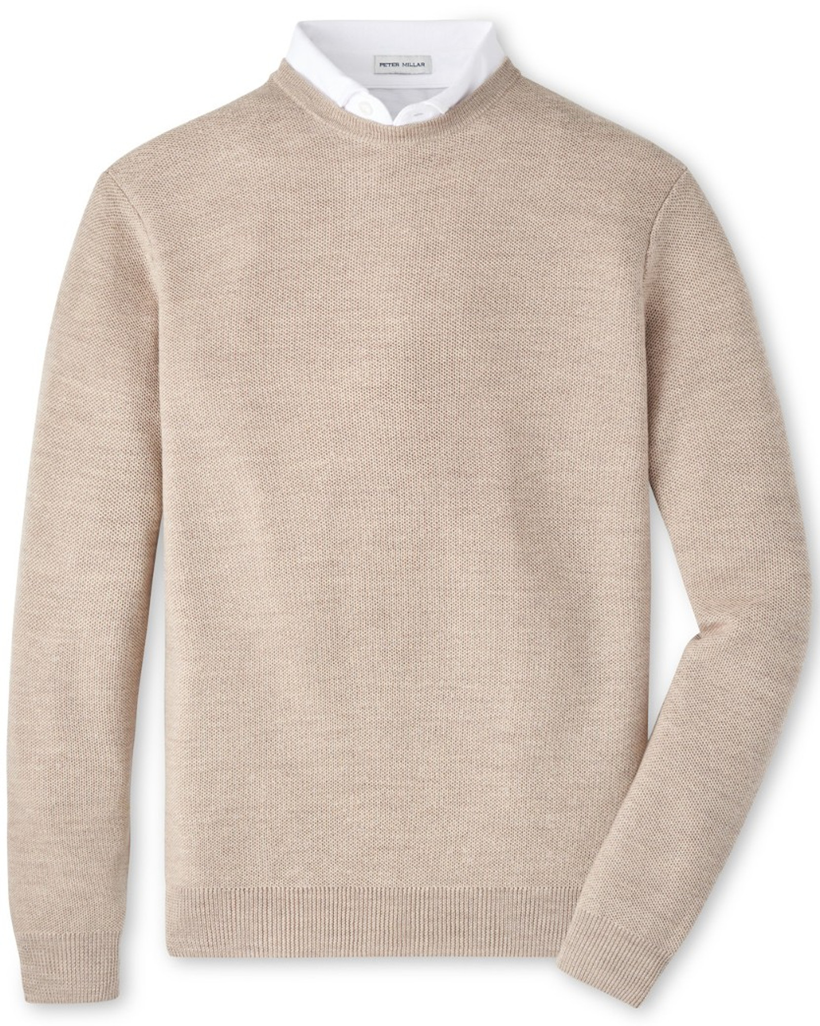 Autumn Crest Honeycomb Sweater in Lt. Elm