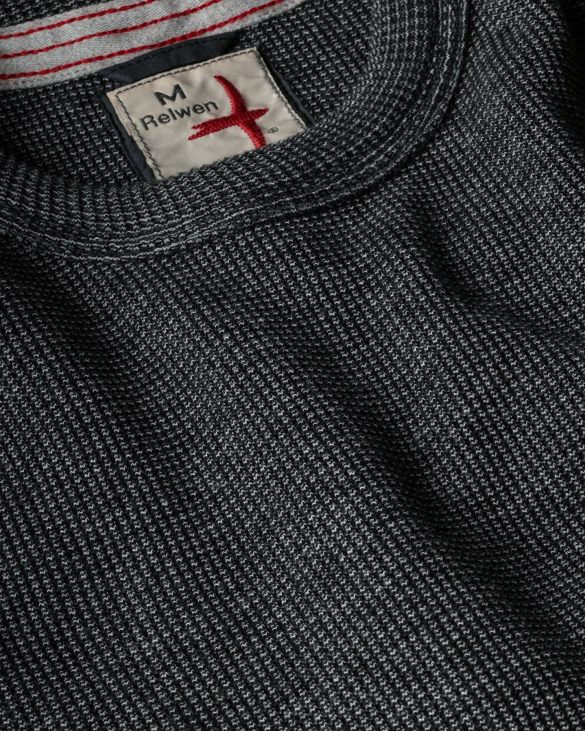 Bi-Waffle Crew in Charcoal